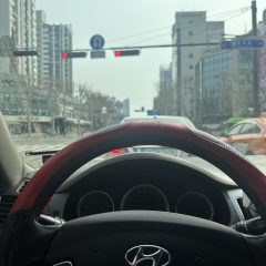 비오는 날도 운전해요