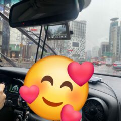 후진주차는 이제 완전히 익숙해졌어요!